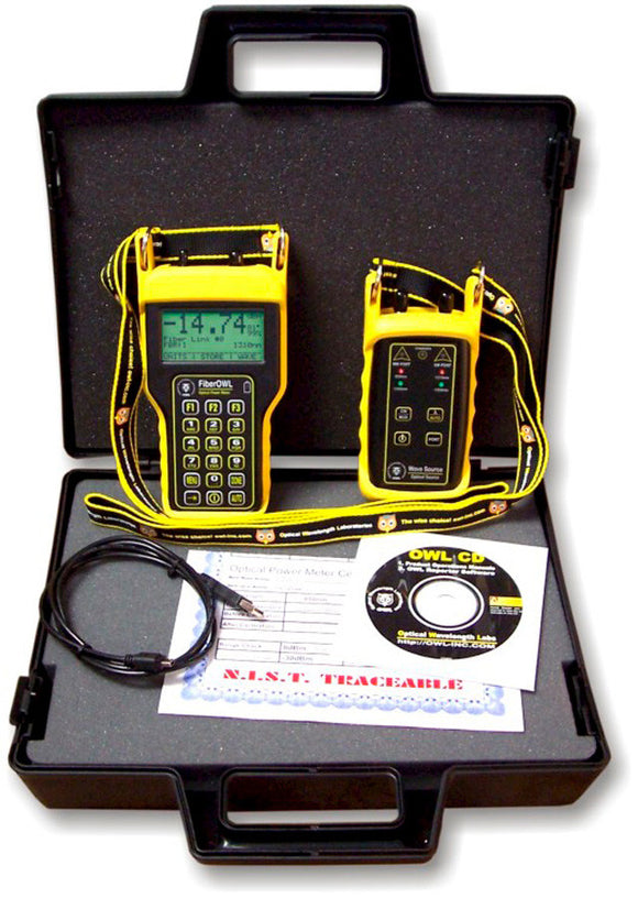 Optical Wavelength FO4B-WSMDSD 4-Bolt WaveSource Quad MM/SM Test Kit - ST