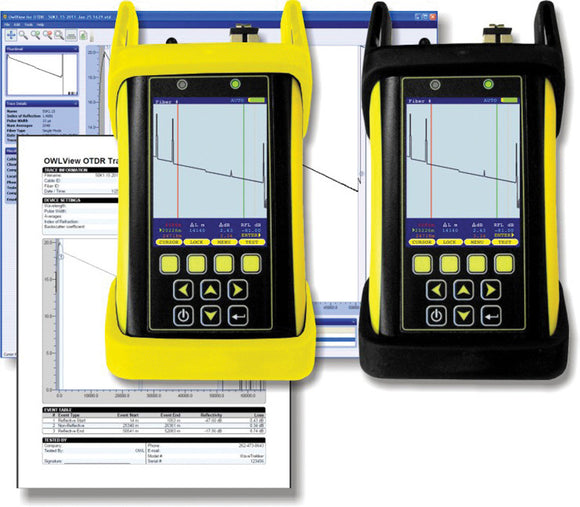 Optical Wavelength WTO-Q Single/Multimode Pocket Fiber Optic OTDR Quad Kit