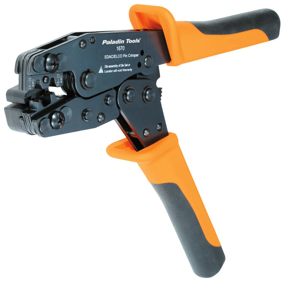 Paladin 1670 EDAC 1600 Series Crimper with locator pin guide