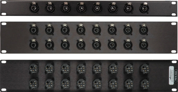 Connectronics PB16-XLQ 16-Channel XLR/1/4 Inch Patch Bay