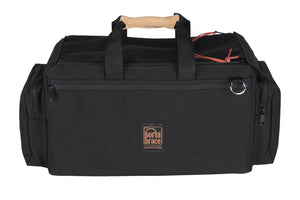 Portabrace CAR-3AUD Lightweight Audio Equipment Cargo Case - Black