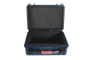 Portabrace PB-24LENS73 Hard Case with a set of 3 PB-7LC 7 inch Lens Cups - Blue