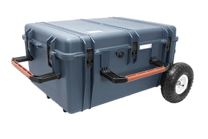 Portabrace PB-2780ORX Hard Case with Off-Road Wheels and Foam Interior - Blue