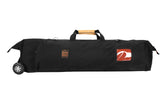 Portabrace TLQB Tripod/Light Carrying Case with Off Road Wheels - Black