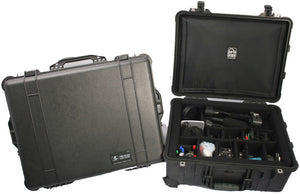 Pelican 1560 Case with Portabrace PB-1560DKO Interior Divider Kit