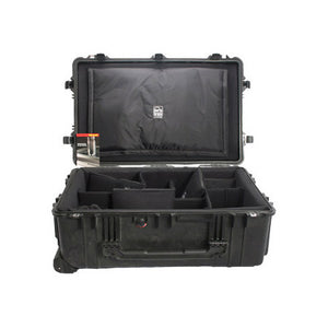 Pelican 1650 Case with PortaBrace PB-1650DKO Interior Divider Kit