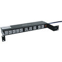 20 Outlet Single 15A Multi-Mount Rackmount Power Strip