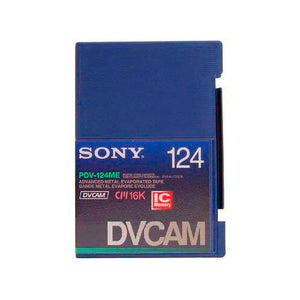 Sony Large Metal DVCAM Tape with Chip 124 Minute