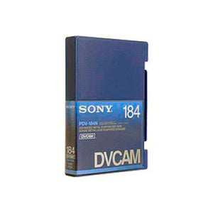 Sony Large Metal DVCAM Tape with Chip 184 Minute