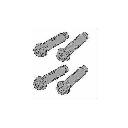 Peerless ACC210 Concrete Fastener Kit 4 Anchors