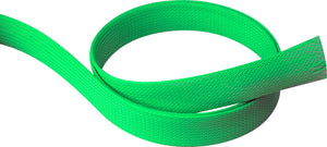 Techflex PET6-250-NG 3/4"-1 3/4 Expandable Tubing Neon Green 250FT