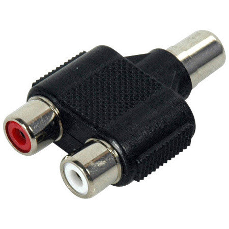 RCA Female-Female-Female T Adapter