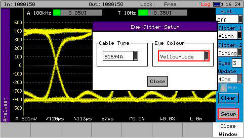 Leader Phabrix PHSXOEA Advanced Eye & Jitter Analysis For Phabrix SX