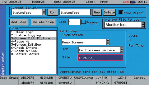 Leader PHSXOS Scripting Option for Phabrix SX