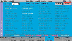 Leader Phabrix PHSXOVNC Vertical Ancillary Data Option For Phabrix Sx