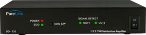 PureLink DD-120 (1) DVI Input to (2) DVI Output Distribution Amplifier