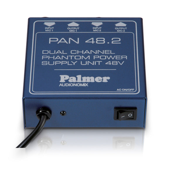 Palmer Audio PAN48 Phantom Power Supply 2 Channel