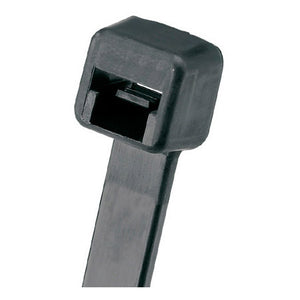 Panduit PLT1M-C0 Pan-Ty Weather Resistant 3.9-Inch 18 Lb. Cable Tie - Black - 100 Pack