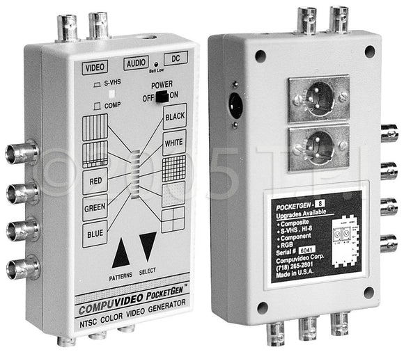 Compuvideo PocketGen 8HV Handheld Video/Audio Generator with HV