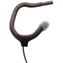 Point Source Audio EO-8WL-XMP-BR EMBRACE Earmount Omni Lavalier Microphone for MiPro - Brown