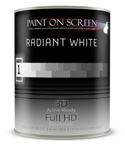 Paint On Screen - Pure MICA White - 1 Gallon