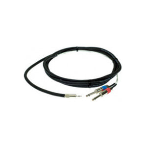 ProCo Sound IPMB2Q-5 Mini Bal to 2Q Sound Card Cable 5FT