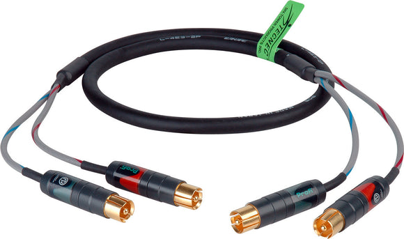 Professional Neutrik Profi 2 RCA to 2 RCA Male Patching Audio Cable 10FT