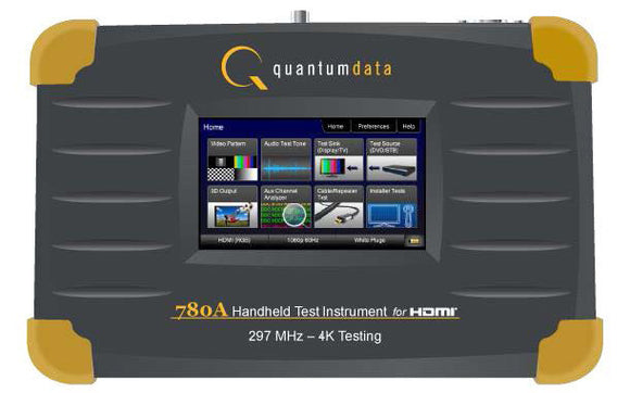 Quantum Data 780AH Video Generator/Analyzer with HDCP 2.2 Support