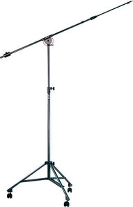 Quik Lok Boom Stand with Casters 53-1/2in - 91-1/2in H