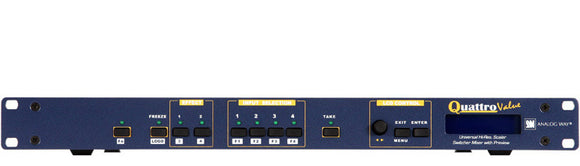 Analog Way QXE421 Quattro Value HD Seamless Switcher