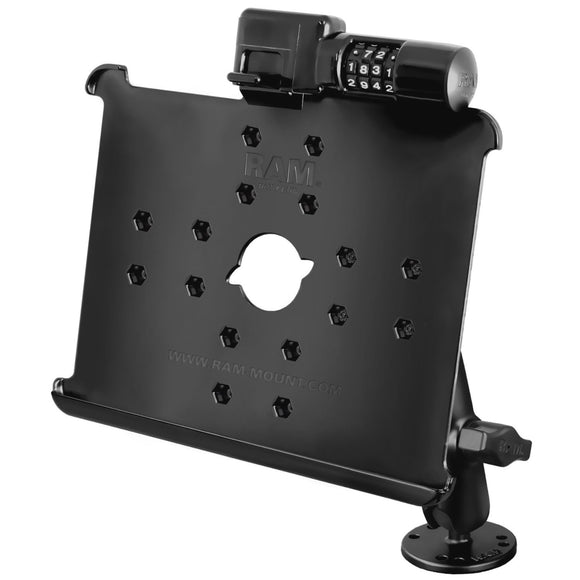 Ram RAM-B-138-AP8LU Flat Surface Locking Mount w/ Locking Cradle