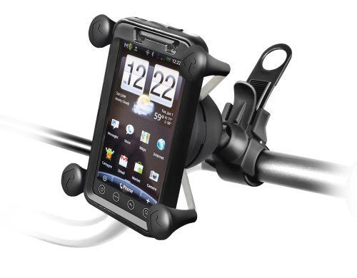 Ram RAP-SB-187-UN7U EZ-Strap Rail Mount with X-Grip Cell Phone Holder