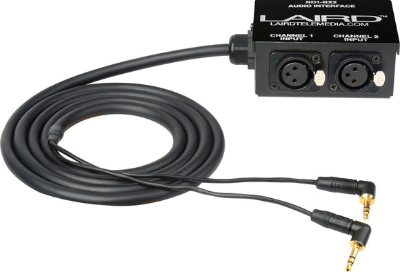 Laird RD1-BX2 RED Epic/Scarlet 3.5mm to Full-Size XLR Audio Interface