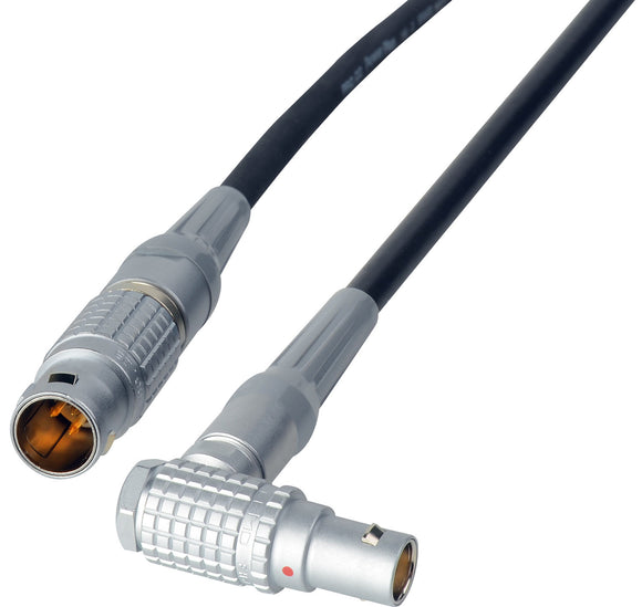 Epic / Scarlet 12V DC Power Cable - RA Lemo 1B-6F to 2B 6-Pin Male - 3 Foot