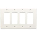 RDL CP-4 Quadruple Cover Plate - White