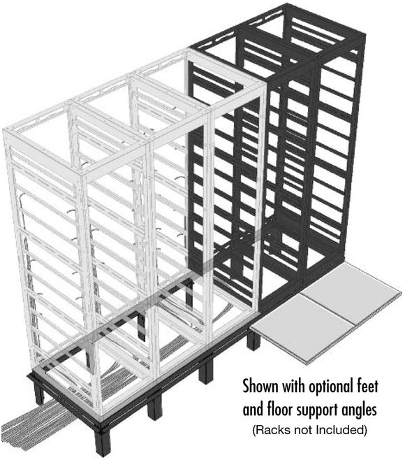 Middle Atlantic RIB-1-GRK-36B GRK Riser base (Black)