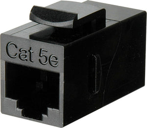 TecNec CAT-5e RJ45 8 Conductor Modular Keystone Mountable F-F Feedthru Coupler