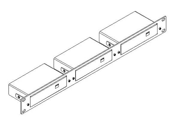 Kramer RK-3TR Rack Mount for 3 TR-XX Tools