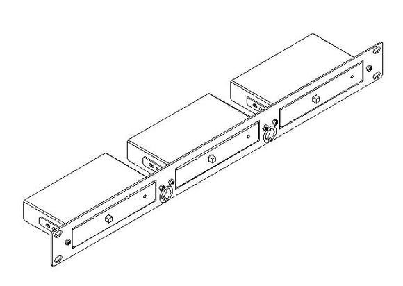 Kramer RK-3T Rack Mount for 3 Tools