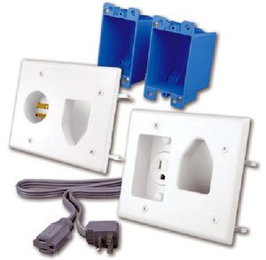 Vanco Rapid Link Power In-Wall Power and Rated AV Cable Installation KIt