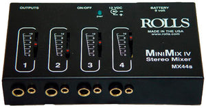 Rolls MX44 Mini-Mix IV Stereo Mixer