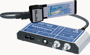 RME Audio MADIface 128-Channel 192 kHz MADI PCI ExpressCard for Notebook Computers