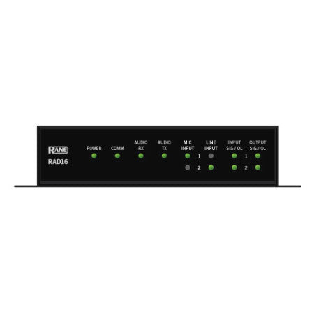 Buy Rane RAD16 - 2 Mic or Line Euro Block In 2 Euro Block Line Out ...
