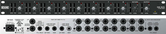 Rane SM 82S Stereo Line Level Mixer - 1RU