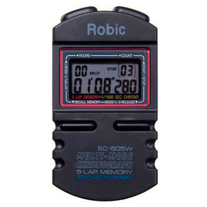 Robic SC-505 Multi Mode Chronograph With NO BEEP - Black