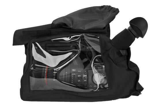 PortaBrace RS-EXRXFB Canon XF-305 & Sony PMW-EX1 Rain Slicker Black