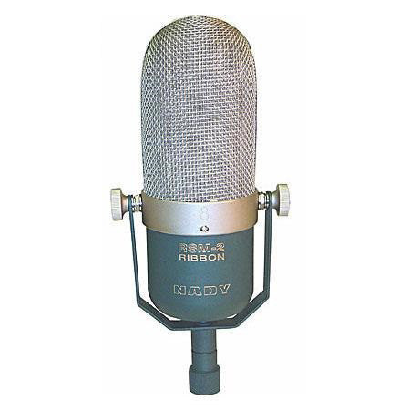 Nady RSM-2 Studio Ribbon (Velocity) Microphone - Platinum