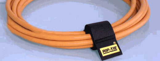 Rip-Tie CableWrap 1x21 Brown 10 Pack