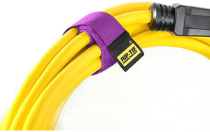 Rip-Tie CableWrap 1x9 VIOLET 100 Pack