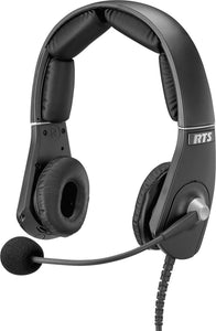 RTS MH-302 Dual-Sided Premium Lightweight Headset A4M Connector